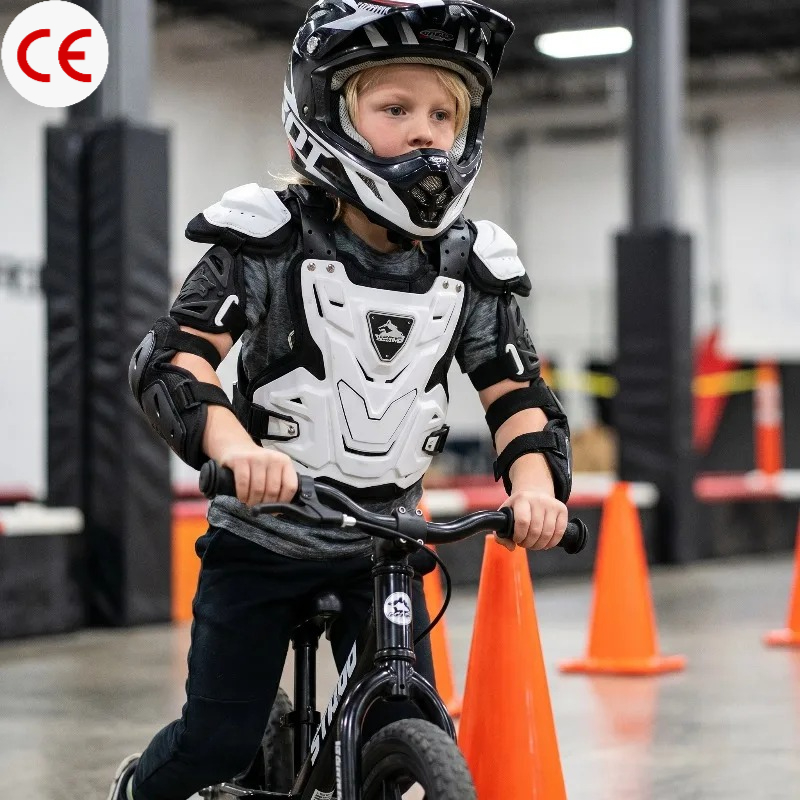 Mountain Biking A Sport - Children JXT Wolf AR08 Motorcycle Vest
