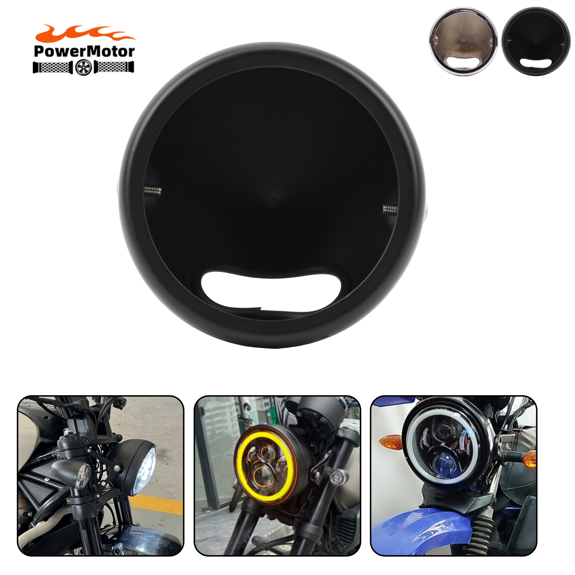 Mountain Biking Las Vegas - 5.75 inch 7 inch LED Headlight