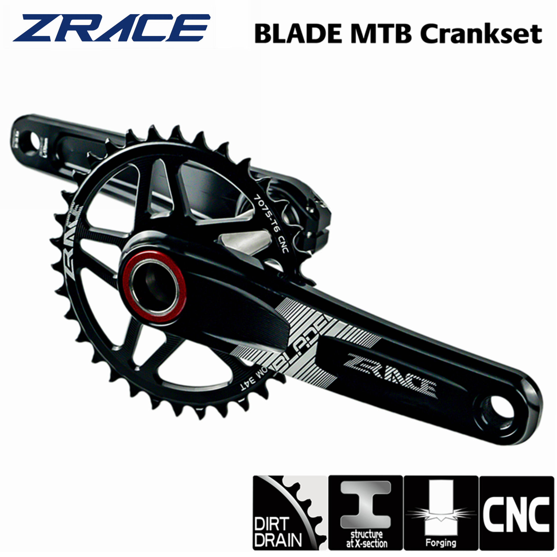 ZRACE BLADE 1 x 10 11 12 Speed - огляд і ціна Mountain Biking Xc