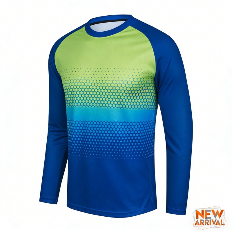3D Printed Colorful Gradient T - огляд і ціна Mountain Biking Long Sleeve Shirt