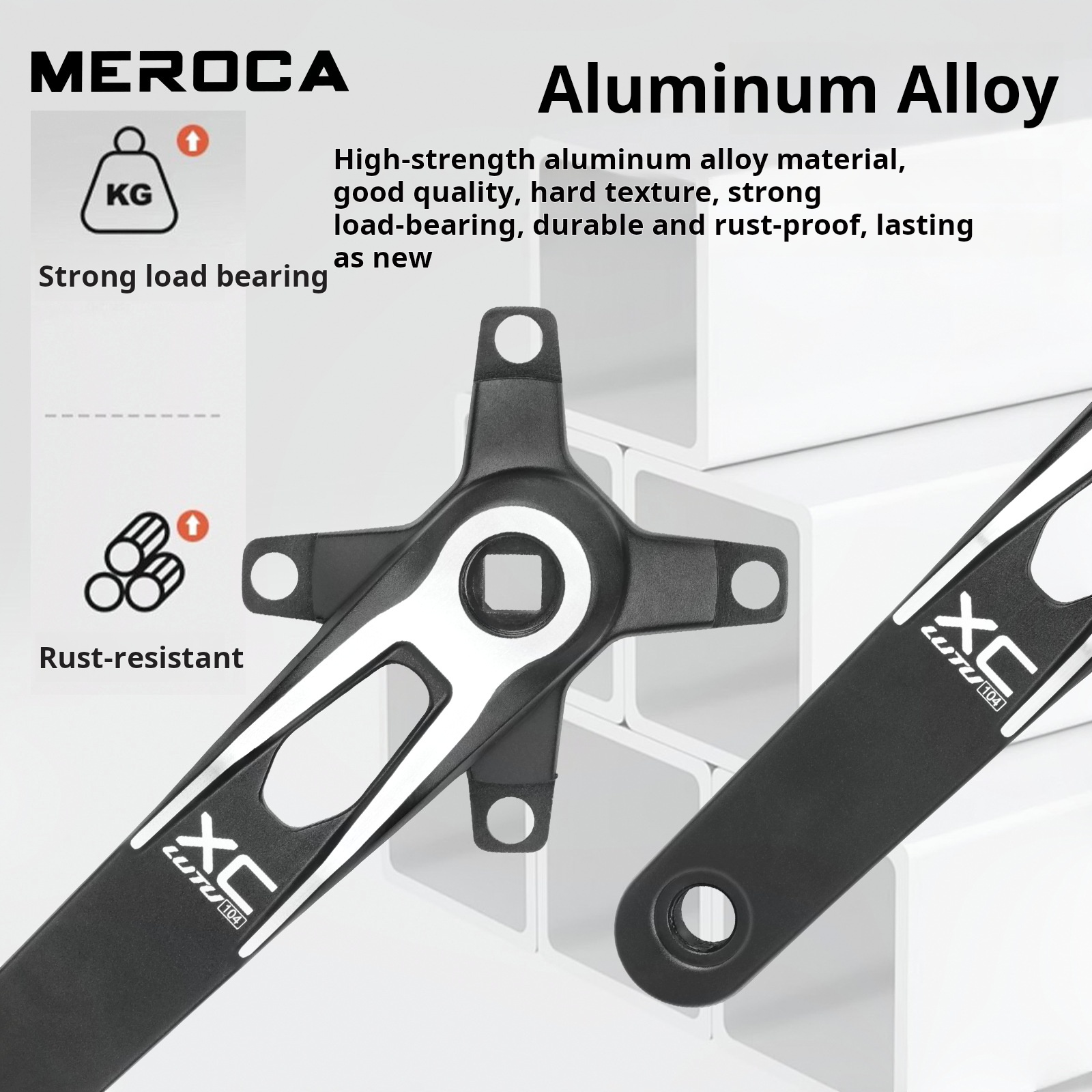 MEROCA Bicycle Crankset 104BCD - огляд і ціна Mountain Biking Xc