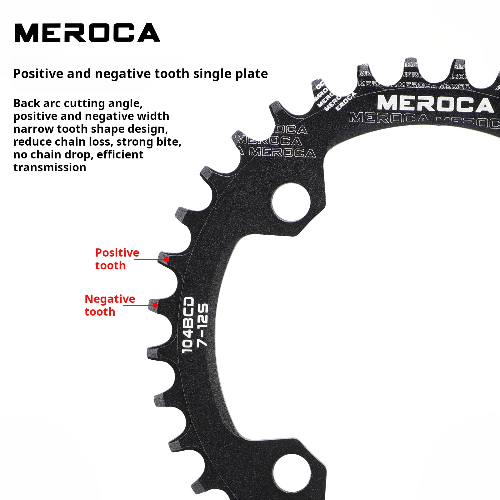 MEROCA Bicycle Crankset 104BCD - огляд і ціна Mountain Biking Xc