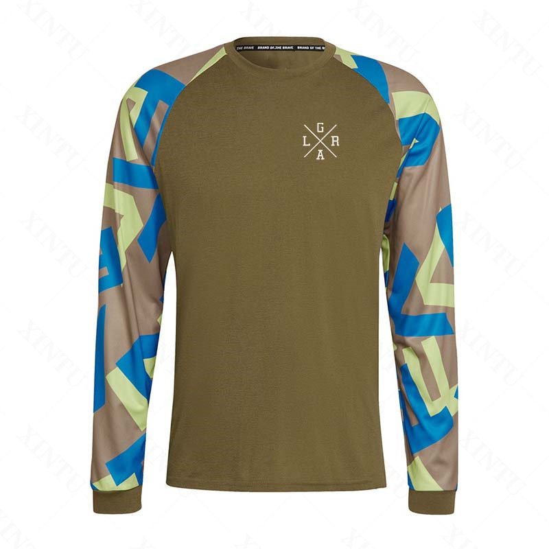 Men's motorcycle lrga jersey M - огляд і ціна Mountain Biking Long Sleeve Shirt