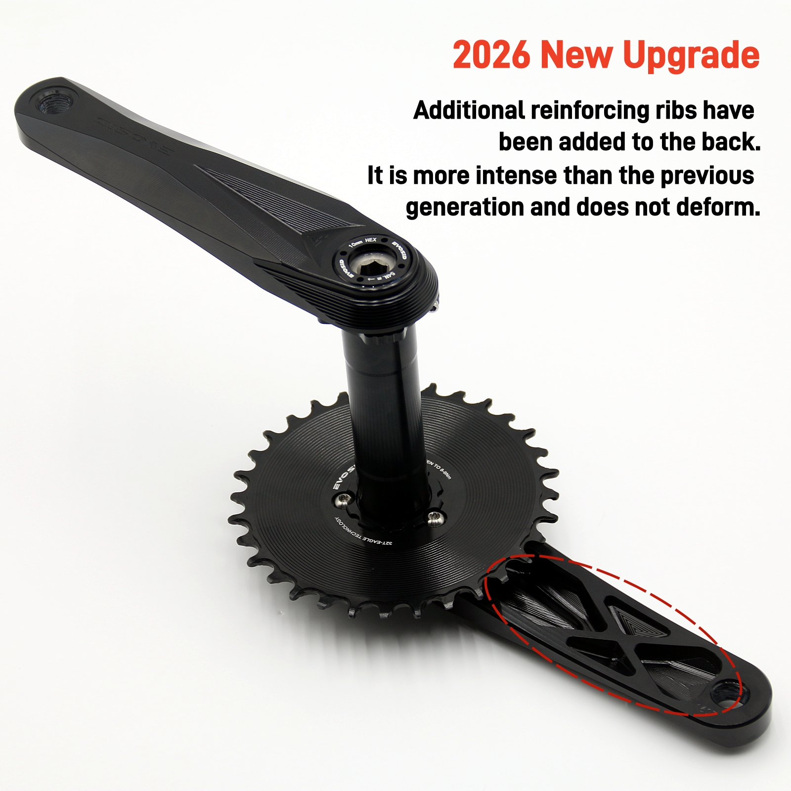 EVOSID Mountain Bicycle Cranks - огляд і ціна Mountain Biking Xc