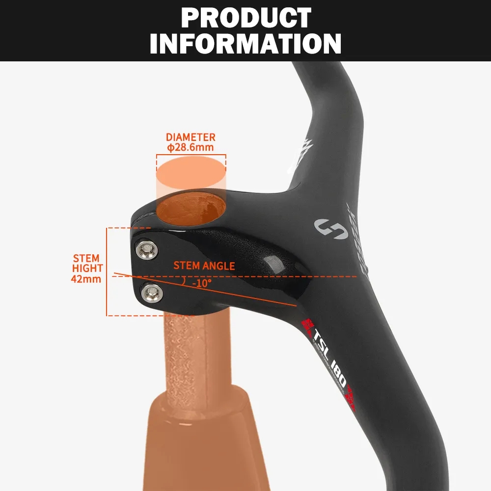 TOSEEK T800 Carbon Handlebars  - огляд і ціна Mountain Biking Xc