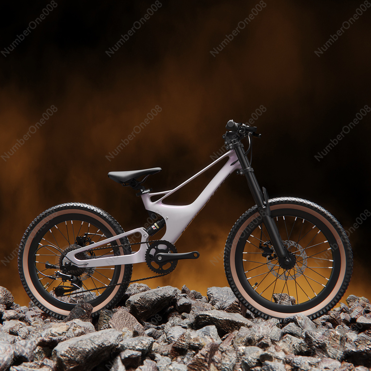22 Inch Alloy Soft Tail Bicycl - огляд і ціна Mountain Biking Youth