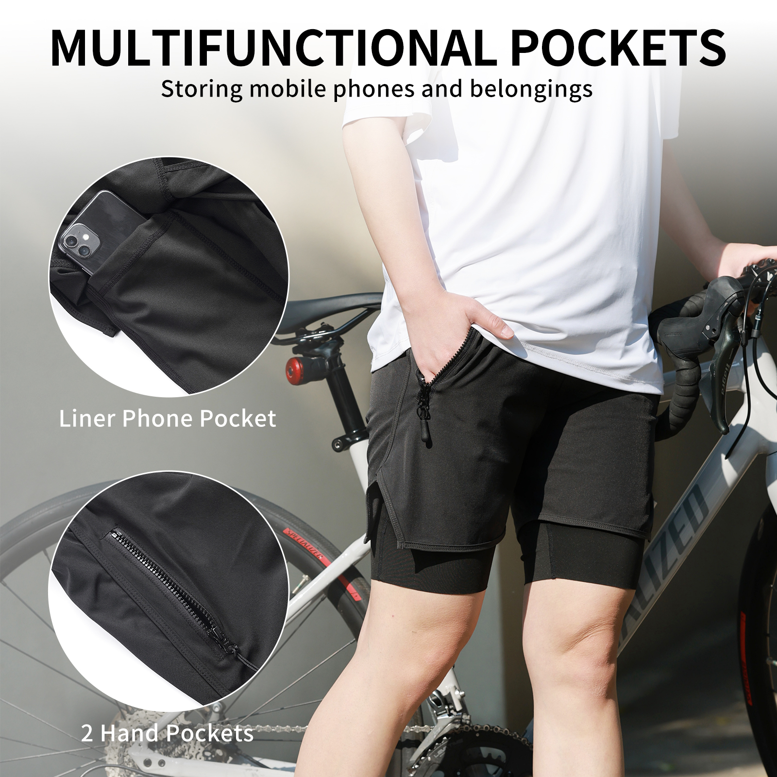 WOSAWE Bicycle Shorts Spring S - огляд і ціна Mountain Biking Underwear