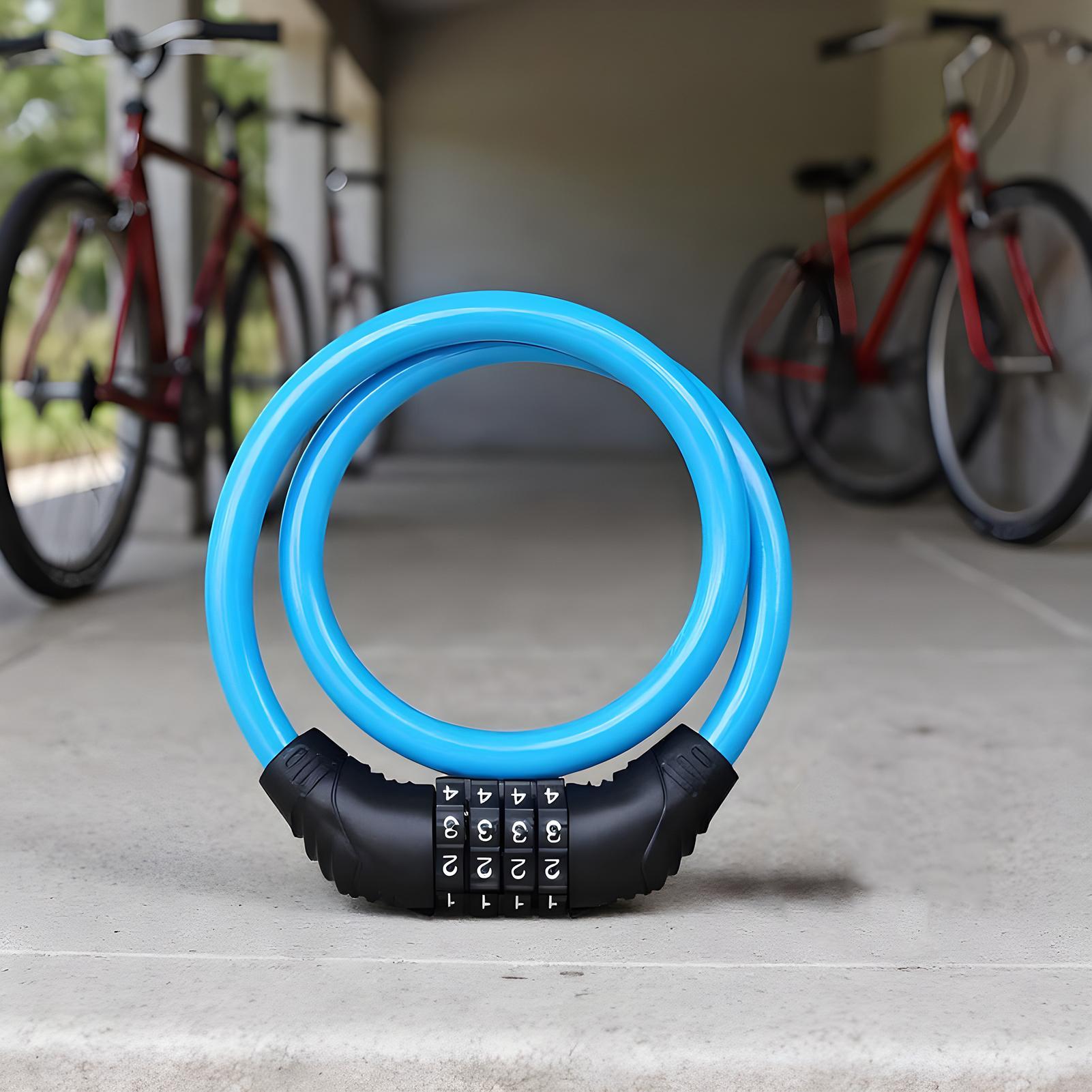 Combination Bike Lock Heavy Du - огляд і ціна Mountain Biking Youth